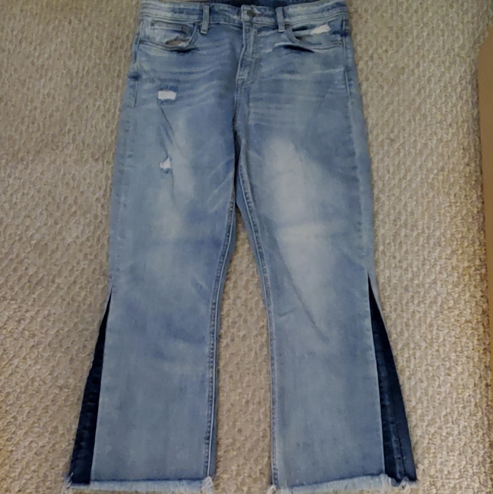 Lucky Brand Bridgette Cropped Flare Jeans